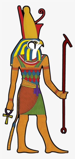 Horus Of Edfu A Digital Art Nouveau Painting - Horus Png