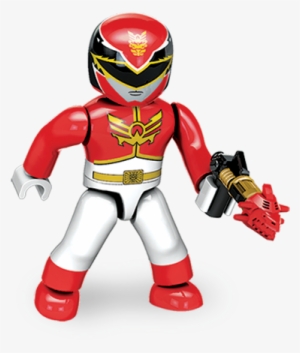 Red Ranger With Mega Blaster W/ Red Dragon