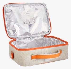 Orange Fox Lunch Box - Inside Of A Lunch Box