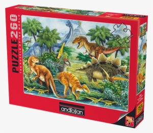 Dino Valley I 260 Pc Jigsaw Puzzle - Dino Valley I Jigsaw Puzzle (260 Pieces)