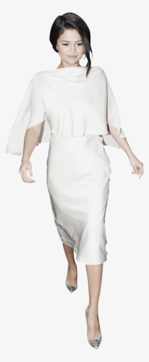 Free Png Selena Gomez White Dress Png Images Transparent - Portable Network Graphics