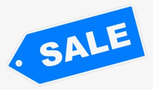 441 - Sale Sign In Blue