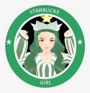 [mmd, Oc] Starbucks Girl, Logo By Eriphantomhive On - Starbucks Girl