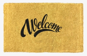 Coir Fiber Welcome Doormat Extra Large Fresh Wel E - Welcome Shutterstock