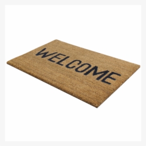 Jvl 02-424 Welcome Pvc Coir Doormat 40x70cm