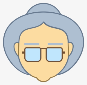 Old Lady Icon - Old Woman Icon
