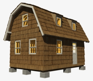 Gambrel Log Home Log Home Kits Plans Carriage House - Gambrel