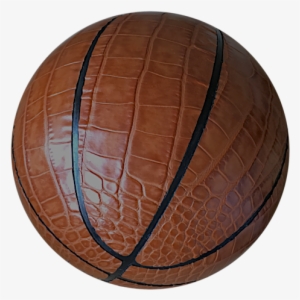 Crocodile Leather Basketball