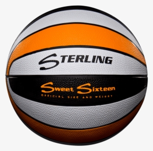 Sterling Neon Yellow Junior Size 5 Rubber Basketball