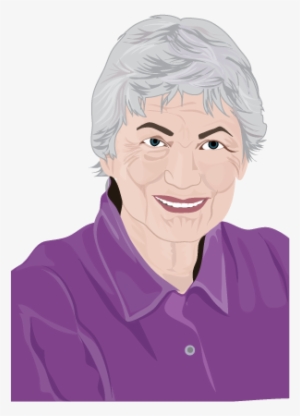 Patient Illustration - Old Woman Animated Faces