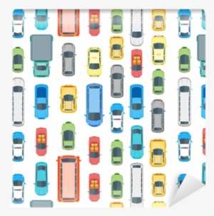 Cars Top View Background Pattern - Car