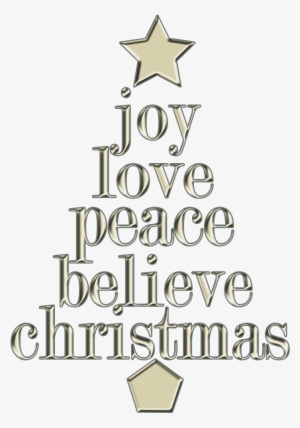 Peace - Christmas Joy Clip Art