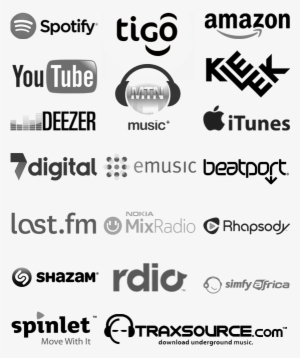 Distribution - Digital Music Store Logos