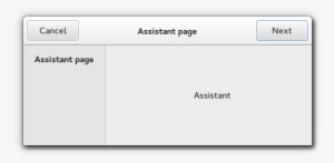 Assistant, Images/assistant - Gtk Assistant