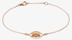 Logo Braceletpink Gold, Diamonds - Cartier Circle Bracelet