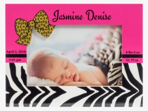 Pink Leopard Bow Accent - Baby