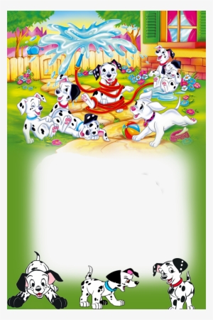 نتيجة بحث الصور عن Dalmatian Disney Photo Frame Png - Dalmatian Frame Clip Art