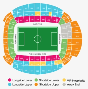 Manchester City Tickets In This Section Of The Stadium - Longside Lower Tier Old Trafford