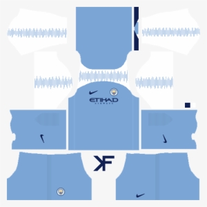 Manchester City Fantasy Home Kit - Atletico Madrid Kit Dls