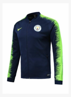 18-19 Manchester City Jacket Navy - Manchester City 2018 19 Jacket