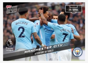 Manchester City Pl Topps Now® Card - West Ham Vs Manchester City 4 1