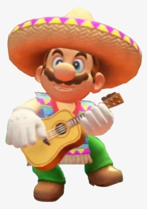 Here's Mario In A Sombrero And Mario In Only Shorts - Cartoon