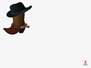 Cowboy Boot And Hat Bib