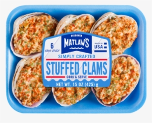 Natural Style Stuffed Clams - Matlaw's Stuffed Clams