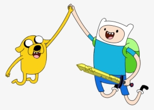 Finn Jake Adventure Time Hora De Aventura - Jake And Finn Png