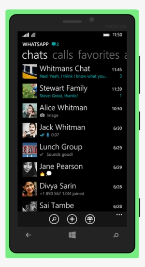 Chats - Windows Phone Whatsapp Login