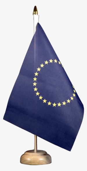 European Union Eu With 27 Stars Table Flag - Tła Na Ps