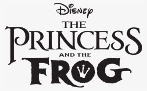 Open - Princess And The Frog Black And White