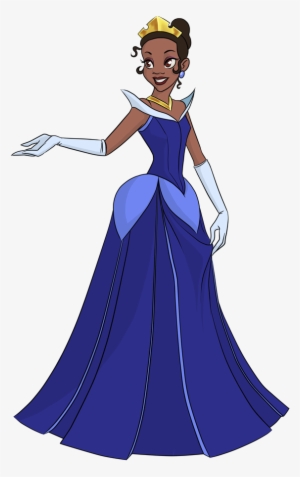 Tiana Clipart At Getdrawings - Disney Princess Tiana Blue Dress