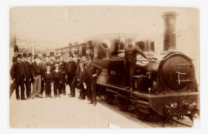 Figure 5 Caledonia At The Inaugaural Journey Of The - Steam Engine