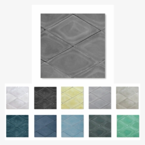 Diamond Or Rhomb Shaped Cement Tile / Encaustic Tile - Winsa Renk Kartelası