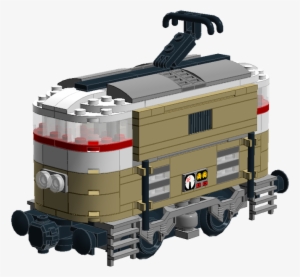 Elektrik Lokomotive With Waggons - Lego
