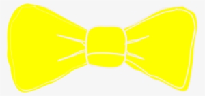 Yellow Bow Clip Art