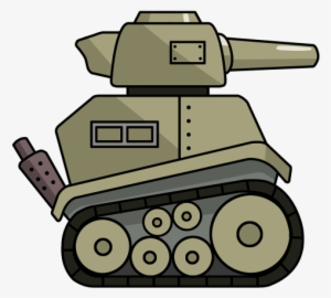 Military Tank Clipart Realistic - Tank Cartoon Png