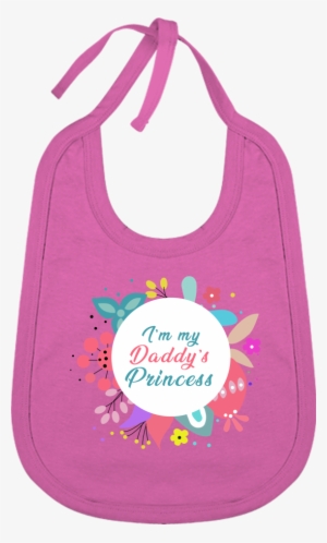 "i'm My Daddy's Little Princess" Cotton Baby Bib - Bib