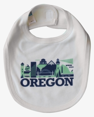 Cityscape Oregon Baby Bib - Child