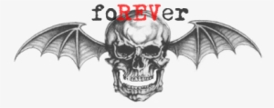 Filteravenged Sevenfold Deathbat - Avenged Sevenfold - Skull Plastic Keychain