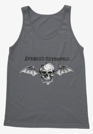 Avenged Sevenfold 2 ﻿classic Adult Vest Top - Printed Picks Company Avenged Sevenfold Bat (black)