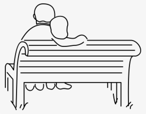 This Free Icons Png Design Of Lovers On A Bench