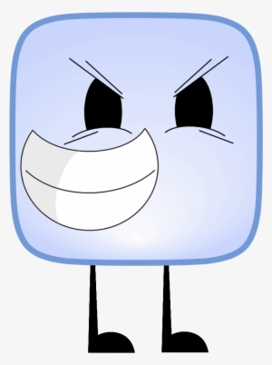 Ice Cube Clipart Cube Object - Ice Cube Asset Bfdi