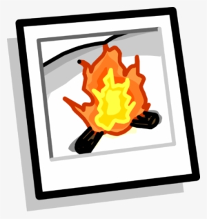 Campfire Background Icon - Icon