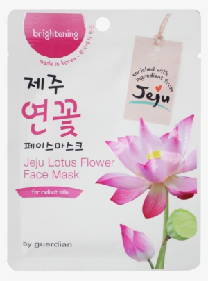 Guardian Jeju Lotus Flower Face Mask 1s - Facial