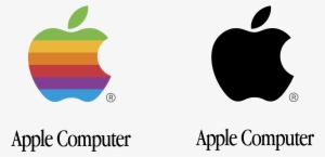 Apple Logo Png Transparent - Apple Logos History