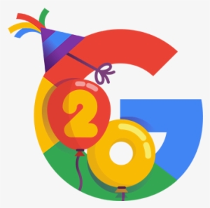20 Years Of Google Journey - Google 20th Birthday Doodle