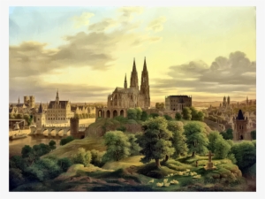 Online The Oxford Handbook Of - Painting Of Medieval Village