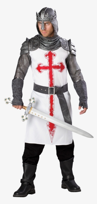 Knight Png Background Image - Men's Crusader Knight Costume